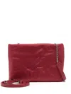 Agnès B. Logo Crossbody Bag In Red