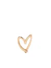 Agnès B. Logo Earring In Gold
