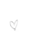 Agnès B. Logo Earring In Silver