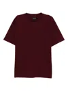 Agnès B. Logo-embroidered T-shirt In Red