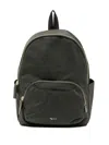 Agnès B. Logo Lettering Backpack In Green