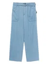 Agnès B. Logo-patch Pants