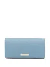 Agnès B. Logo-plated Wallet In Blue
