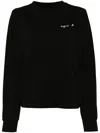 Agnès B. Agnes Sweatshirt In Black