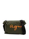 Agnès B. Logo Print Shoulder Bagv In 7051
