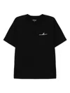 Agnès B. Logo-print T-shirt In Black