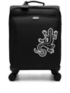 Agnès B. Logo-print Trolley Bag In Black