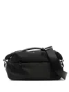Agnès B. Logo-stud Crossbody Bag In Black