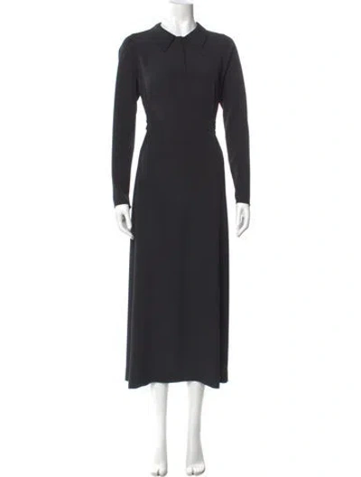 Pre-owned Agnès B. Long Dress In Black