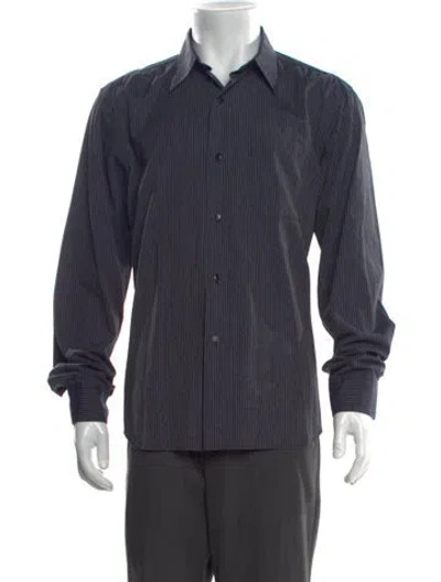 Pre-owned Agnès B. Long Sleeve Shirt In Blue