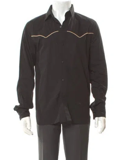 Pre-owned Agnès B. Long Sleeve Shirt In Gray