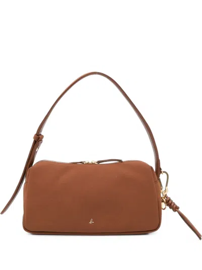 Agnès B. Lulu Shoulder Bag In Brown
