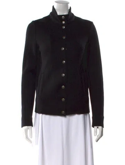 Pre-owned Agnès B. Merino Wool Sweater In Black