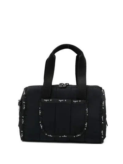 Agnès B. Monaco Tote Bag In Black