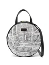 Agnès B. Motif Embroidery Bag In Black