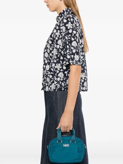 Agnès B. My Bag Mini Bag In Blue