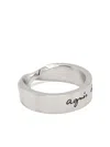 Agnès B. Narrative Ring In Silver
