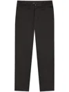 Agnès B. Neo Satin Capri Trousers In 黑色
