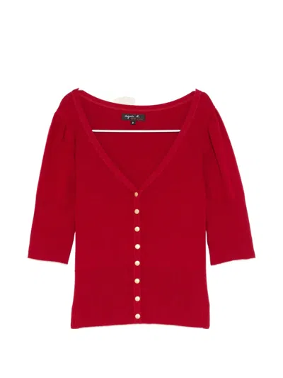Agnès B. Nora T-shirt In Red
