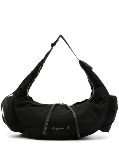 AGNÈS B. NYLON SHOULDER BAG