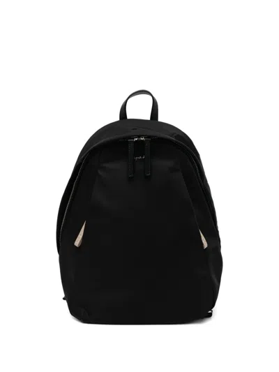 Agnès B. Origami Backpack In Black