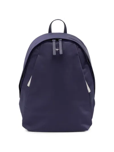 Agnès B. Origami Backpack In Brown