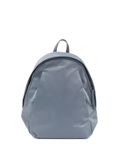 Agnès B. Origami Backpack In White