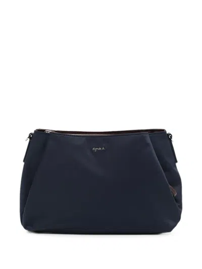 Agnès B. Origami Tote Bag In Blue