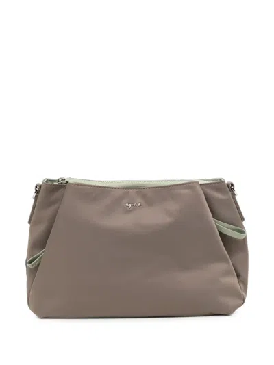 Agnès B. Origami Tote Bag In Neutrals