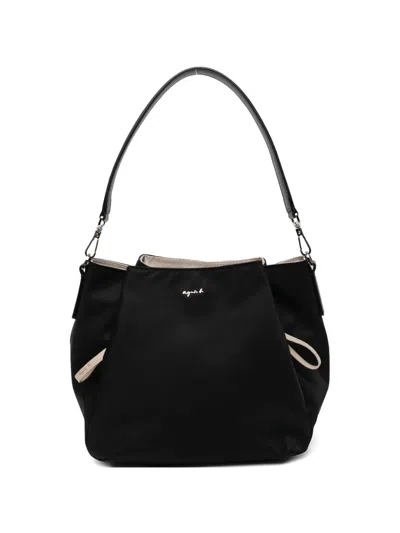Agnès B. Origami Tote Bag In Purple