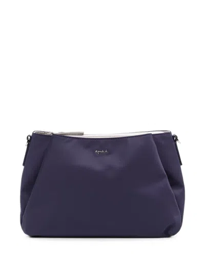Agnès B. Origami Tote Bag In Purple