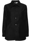 Agnès B. Oversized Jacket In Black