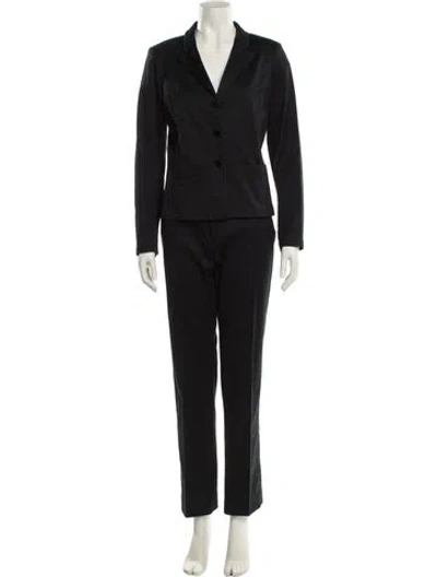 Pre-owned Agnès B. Pantsuit In Black