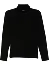 Agnès B. Plain Long-sleeves T-shirt In Black