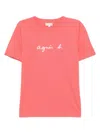Agnès B. Printed T-shirt In Pink