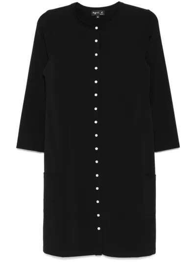 Agnès B. Robe Dress In Black