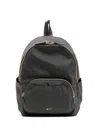 Agnès B. Logo Lettering Backpack In Grey
