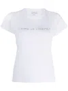 Agnès B. Short-sleeve Cotton T-shirt In White