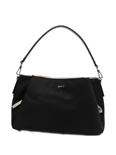 Agnès B. Small Origami Tote Bag In White