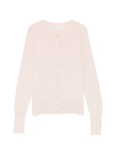 Agnès B. Snapy Cardigan In Pink
