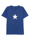 Agnès B. Star Printed T-shirt In Blue
