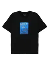 Agnès B. "still In Love" Screen-print T-shirt In Black