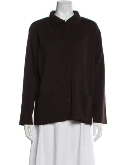 Pre-owned Agnès B. Sweater In Brown