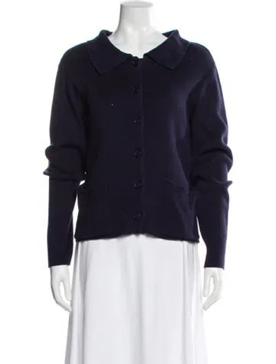 Pre-owned Agnès B. Sweater In Purple