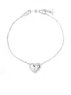 Agnès B. Timeless Love Bracelet In Metallic