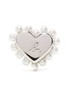 Agnès B. Timeless Love Earrings In White