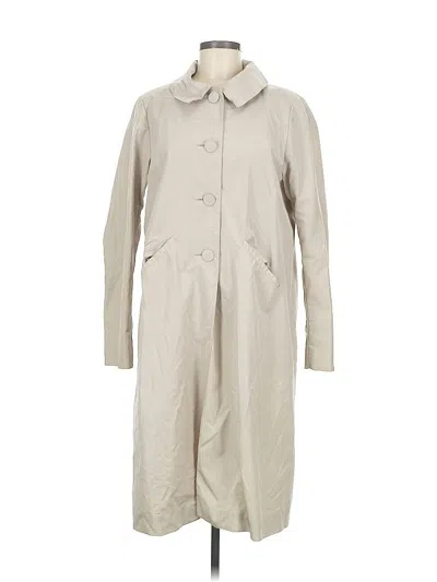 Pre-owned Agnès B. Trenchcoat In Tan