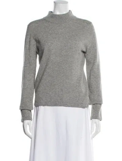 Pre-owned Agnès B. Turtleneck Sweater In Gray