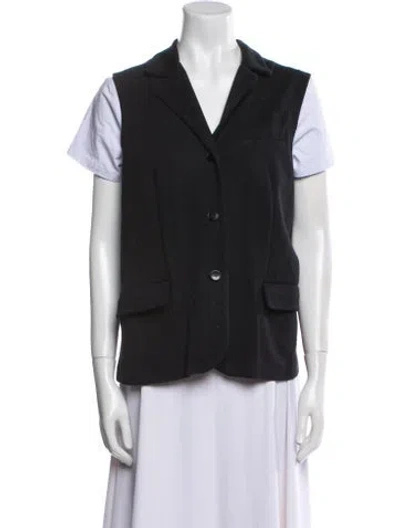 Pre-owned Agnès B. Vest In Black