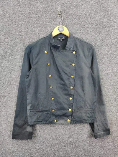 Pre-owned Agnès B. Vintage Agnes B Napoleon Jacket In Black